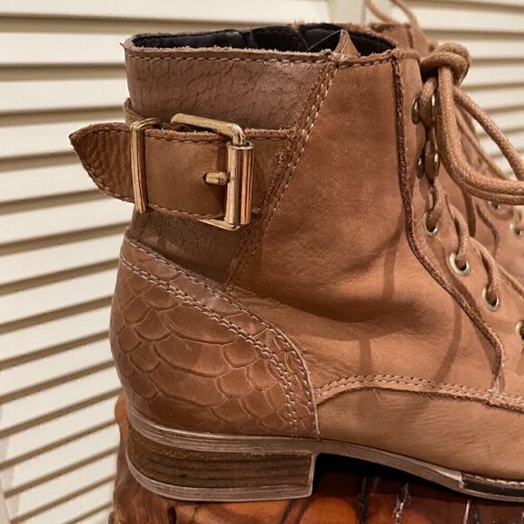 ALDO Women's Leather Booties Size 8.5 - Picture 5 of 9